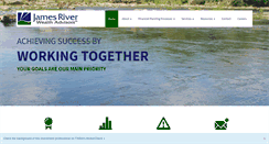 Desktop Screenshot of jamesriverwealth.com